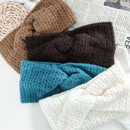 Fashion Headbands for Woman Hair Bands Autumn Winter Colorful Solid Color Headband for Washing Girls Hair Band Hair Accessories