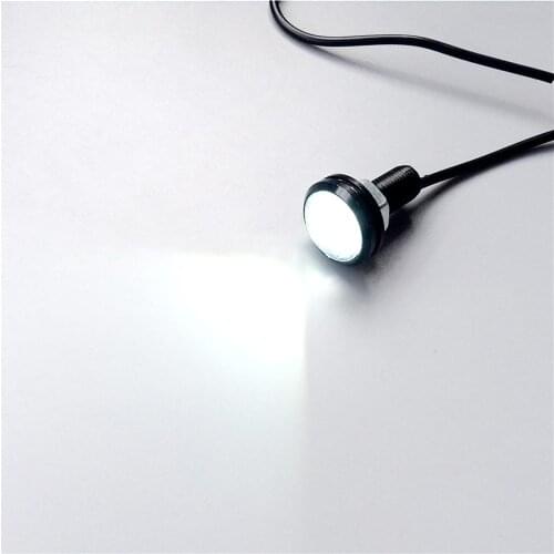 ​ LED Ultra-thin Metal Waterproof High Power Eagle Eye Convex Lens Lighting LED Light for RC Boat