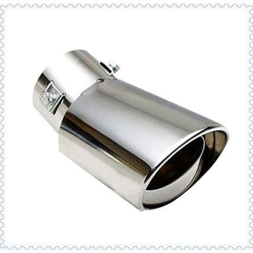 Universal Car Accessories Muffler Tip Round Stainless for Honda Jade FCV Crider NSX-GT N-One GEAR FCEV Sports Ridgeline