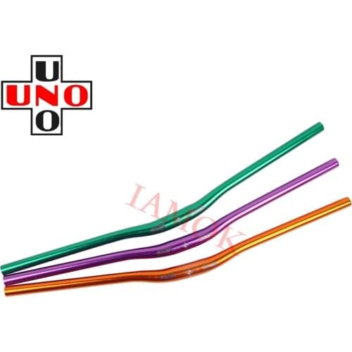 UNO HB-RB12L Bicycle 740/780/800mm Handlebars Iamok Bike Colour Handlebar 31.8mm