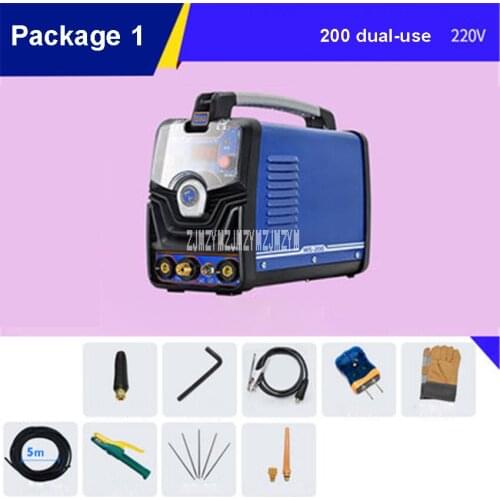 WS-200 Household Small Arc Welding Machine Stainless Steel 220V Dual-use Welding Machine Electric Welding Machine 5.5KW 20A-200A