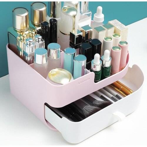 Cosmetic Storage Box Drawer Organizer Large Capacity Skin Care Lipstick Jewelry Box Makeup Organizer for Cosmetic Home Container