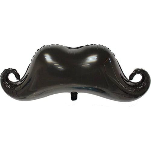 1Pcs Large Size Moustache Helium Foil Balloon Birthday Party Decoration Kids Wedding Party Suppliers Inflatable Toys