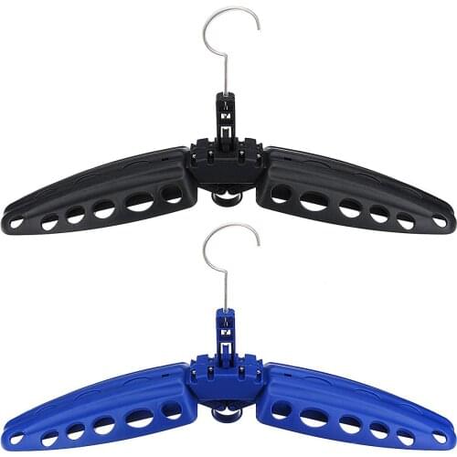 1pc Diving Suit Hanger Racks BCD Snorkeling Wetsuit & Drysuit Hanging Rack Outdoor Travel Folding Swimming Suit Clothes Hanger