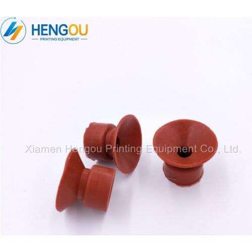 100 PIECES Suction nozzle of printing machine Binder suction nozzle printing rubber sucker 20x6x13mm