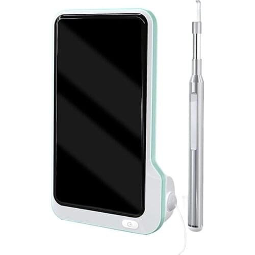 3.9mm video ear pick with screen P50 Digital otoscope ear camera otoscope endoscope with 4-axis rotating mirror