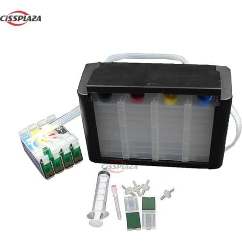 CISSPLAZA 1set T1931 193xl Luxury ciss compatible for epson wf2651 wf2661 WF-2651 WF-2661 printer CIS Ink Supply System