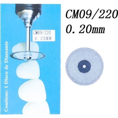 Dental 0.25*19mm Diamond Polishing Wheel Saw Disc Ultrathin Sand Cutting Film Jewelry Deture Grinding Cutter Rotary Tool 10 PCS