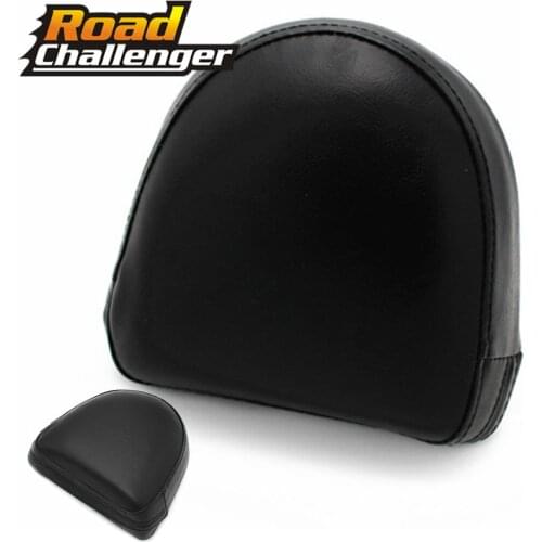 For Harley Black Motorcycle Universal Backrest Sissy Bar Cushion Pad