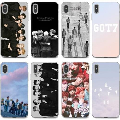 For Huawei P30 P40 P20 P7 P8 P9 P10 Lite Plus Pro 2015 2016 2017 Mini Soft TPU Covers got7-kpop-Korea-Boy-Band-Girl-jackson