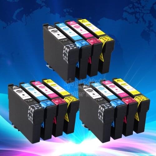 12 PK Compatible Ink Cartridge T2991 T2992 T2993 T2994 for Epson Expression Home XP235 XP332 XP335 XP432 XP435,free shipping