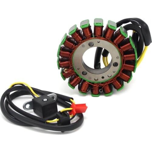 Motorcycle Stator Coil Generator Comp For Kawasaki EX400 EX-4 1994-95 GPZ400S EX500 GPZ500 GPZ500S Ninja 500 500R KLE400 KLE500