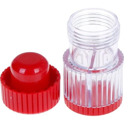 Pill Box Cutter 2 Layer Medicine Crusher Grinder Splitter Storage Plastic Tablet Divider Dispenser Health Pink Portable Case