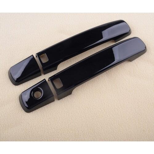 Car ABS Exterior Door Handle Cover Trim Cap Keyless Hole Decor Fit for Nissan Altima Coupe 2008 2009 2010 2011 2012 2013