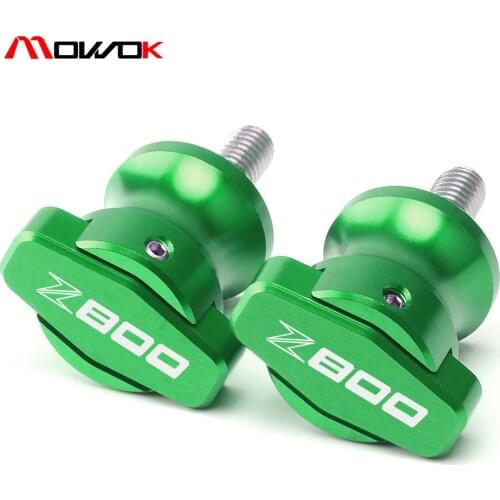 M8 Motorcycle CNC Swingarm Swing Spools Sliders Bobbins For Kawasaki z800 Z 800 2004-2010 2011 2012 2013 2014 2015 2016 2017