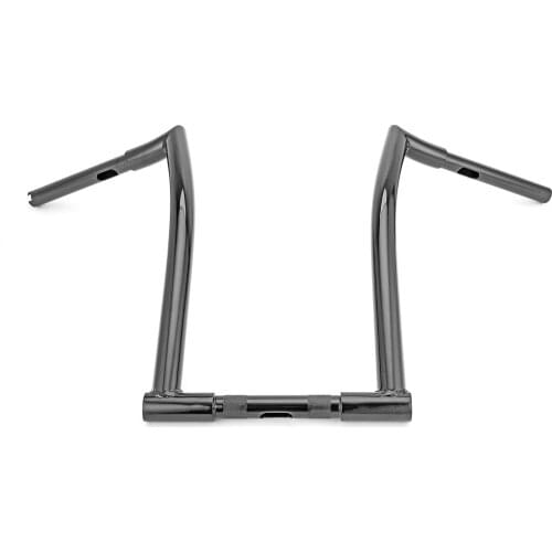 Motorcycle For Harley Most Dyna Softail Sportster XL 883 Gloss Black 16" Chizeled Ape Hanger Handlebar Steel Pipe Easy Wire