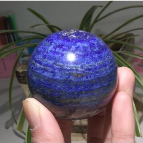 Natural Lapis Lazuli Sphere Quartz Crystal Ball Healing