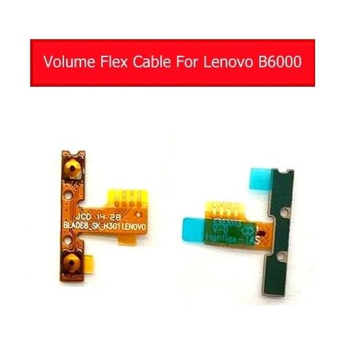 Genuine up/down volume flex cable For Lenovo yoga 8 B6000 b6000F volume control side key switch button flex cable replacement