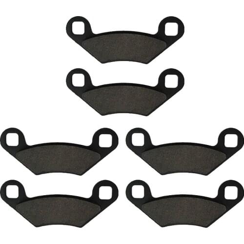 Motorcycle Front and Rear Brake Pads for POLARIS Sportsman X2 500 2006
