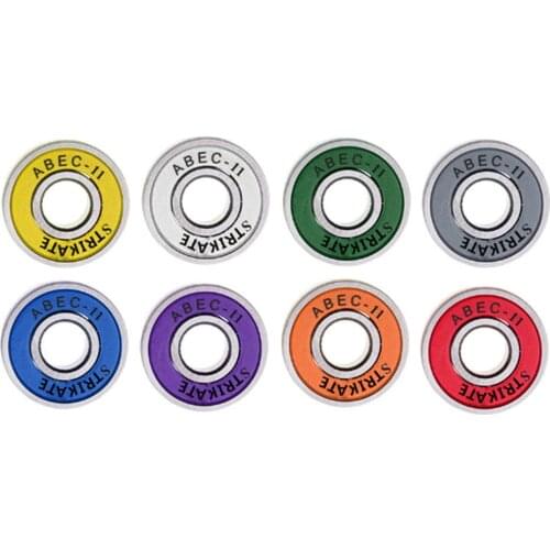 8 Pcs ABEC 11 Skate Bearings 608RS High Performance Roller Skate Ball Bearings Waterproof Dustproof Dirtproof Skateboard Bearing