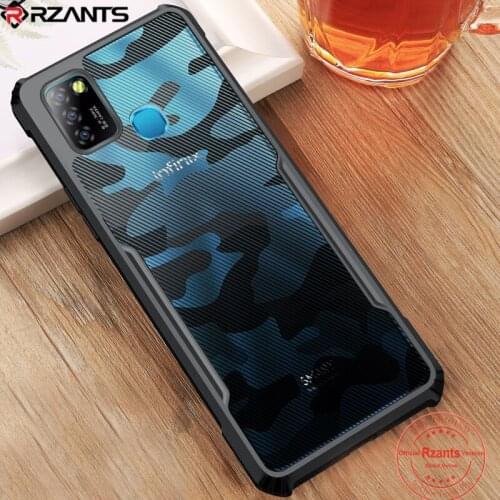 Rzants for Infinix Smart 5 Hot 10 Lite case beetle camouflage Shockproof Casing Transparent Phone Shell Funda Soft Cover