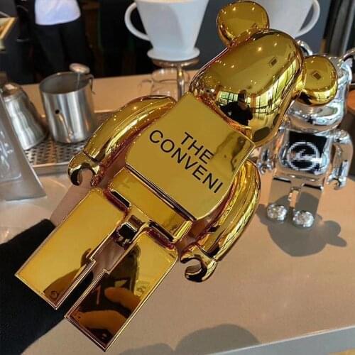 Home Decoration 28 Cm Bearbrick 400% Be@rbrick Games New Year Gift Tide Play Model Electro-Resin Cartoon Character Children Toy