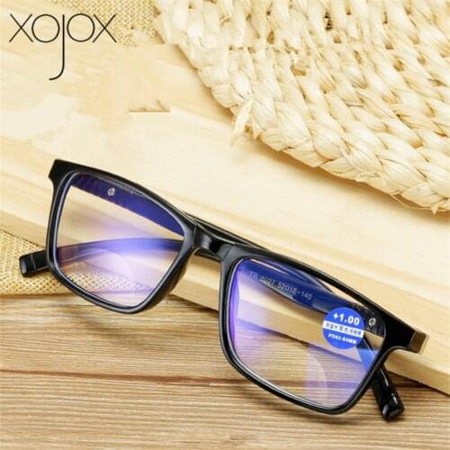 XojoX Reading Glasses Men Comfortable Presbyopia Eyeglasses Women Antifatigue Hyperopia Eyewear Diopter +1.0 1.5 2.0 2.5 3.0 3.5