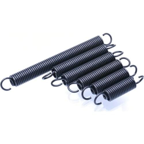 1pcs Spring steel Tension spring with Dual hook Small extension pull springs Wire Dia 4mm Outer Dia 32mm Length 100-250mm