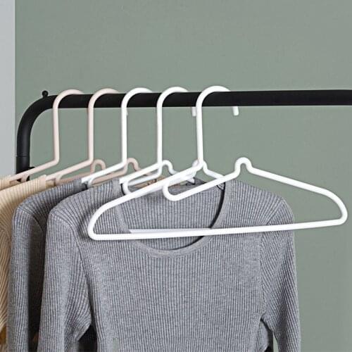 10PCS Household Non-Slip Hangers Closet Organizers Home Accessories Windproof Hangers For Clothes Balcony Drying Rack