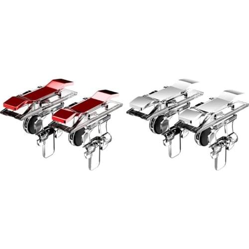 2pcs E9 Mobile Phone Game Joysticks Gamepad for PUBG STG FPS TPS Trigger Fire