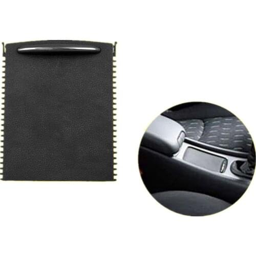 Car Center Console Sliding Shutters Cup Holder Roller Shutter Cover For Merced es-Benz C-Class W203 2000-2007