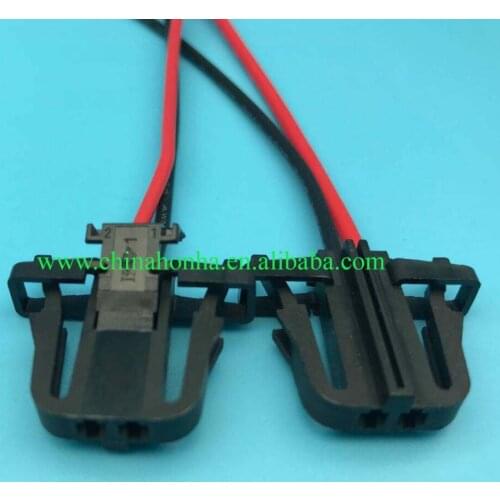 Free shipping 20/50/100 pcs 1J0 971 972 1J0971972 2 Pin female Car Plug for License plate lamp Car door connector Wire Harness