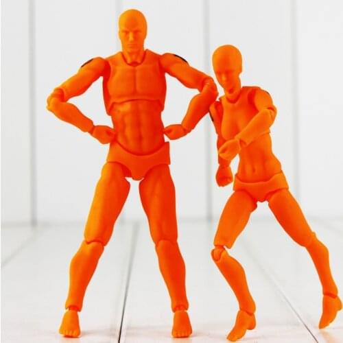 Body Kun/Chan Archetype Transparent Ver. She & He Doll PVC ACGN Action Figure Toys Birthday Gift For Children 12cm/13cm