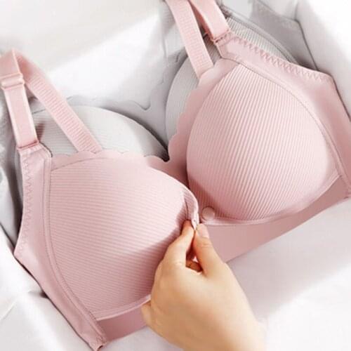Maternity Bras Nursing Bra Pregnancy Clothes Nursing Underwear Prevent Sagging Breastfeeding Breathable Bras for Women Plus Size