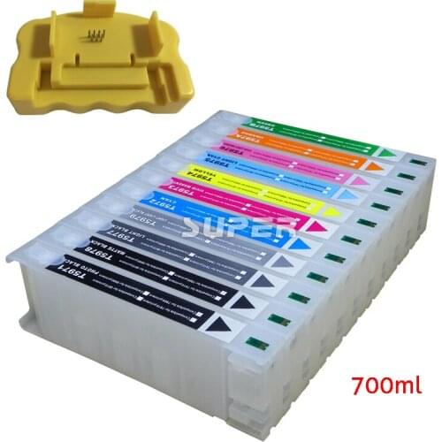 Cheapest Printer Ink Cartridges For Epson 7910 9910 With Chips and Resetter With Hhigh Quality