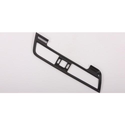 For 2018 Audi q5l air outlet medium black carbon fiber grain for 18 Audi q5l air outlet medium carbon fiber grain