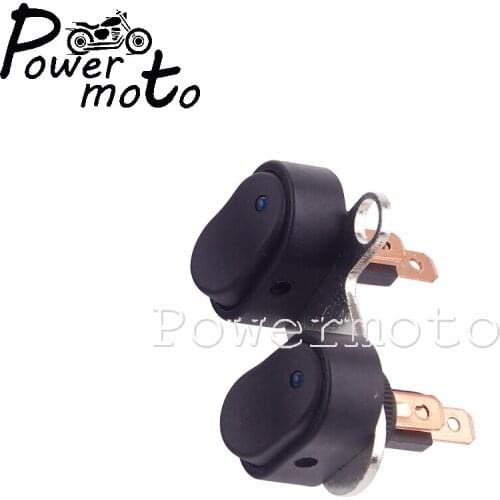 For Harley Honda Yamaha Suzuki BMW Plastic Steel Motorcycle Universal DC12V 30A Double Switch Radiator Water Temperature Switch