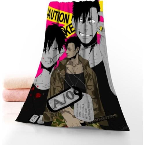 GANGSTA Towel Printed Cotton Face/Bath Towels Microfiber Fabric For Kids Men Women Shower Towels 70X140cm