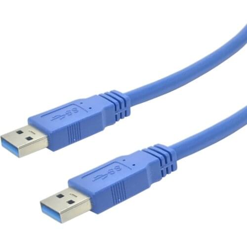 USB 3.0 Cable USB3.0 A Male to Male USB Extension Cable for Radiator Hard Disk USB Data Cable Extender 0.3m 0.6m 1m 1.5m 3m 5m
