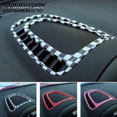 Air Condition Vent Outlet Moulding Trim Sticker For Mini Cooper JCW Countryman F60 Car Interior Decoration Styling Accessories
