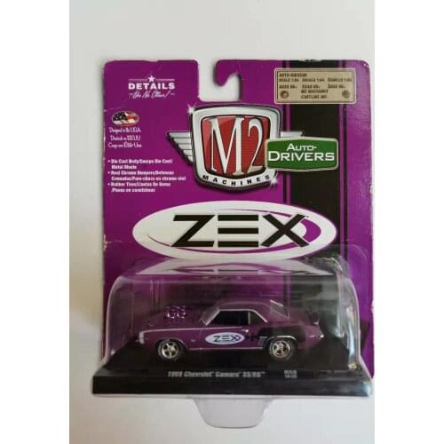 M2 machines 1:64 1969 Chevrolets camaro Collection Metal Die-cast Simulation Model Cars Toys