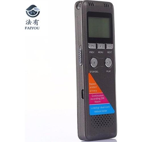 Mini USB Digital Voice Recorder Sound Micro Audio Device 8GB Portable Mp3 Player Dictaphone Meeting Learning Record