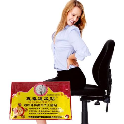 Analgesic Plasters Far IR Self Heating Joint/Foot/Neck Pain Relief Patch 8Pcs Muscular Aches Pain Relieves Plaster