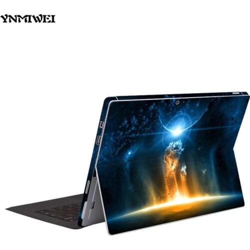 YNMIWEI Full Body Protector For Surface Pro5 Colorfull Print Screen Protect Film For Microsoft Windows Surface Pro 5 6 12.3
