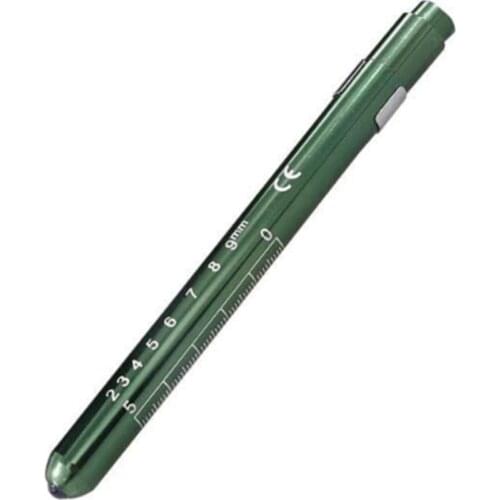 Portable LED Flashlight Work Light Medical First Aid Pen Light Torch Lamp With Pupil Gauge Measurements Doctor Nurse Diagnosis