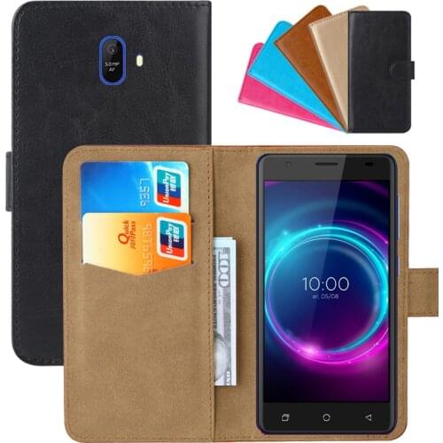 Luxury Wallet Case For BQ 5046L Choice LTE PU Leather Retro Flip Cover Magnetic Fashion Cases Strap