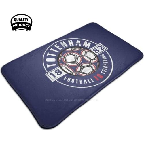 Football Is Everything - Fan Vintage Comfortable Door Mat Rug Carpet Foot Pad Spurs Retro Vintage Distressed Fan Soccer
