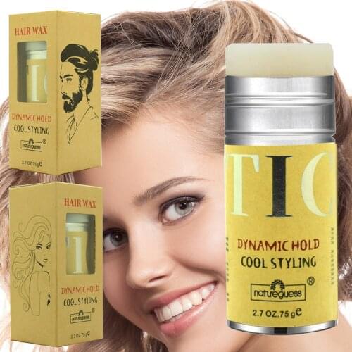 2.7 OZ Hair Wax Stick Treatment Broken Hair Styling Refreshing Hair Long Lasting Fast Works Hair Shaping Wax