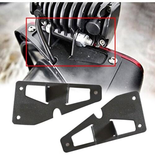 1 Pair Tail Rear Work Light Mounting Bracket Holder for Jeep Wrangler JK Rubicon 2 Door/Unlimited 4 Door 2007-2014