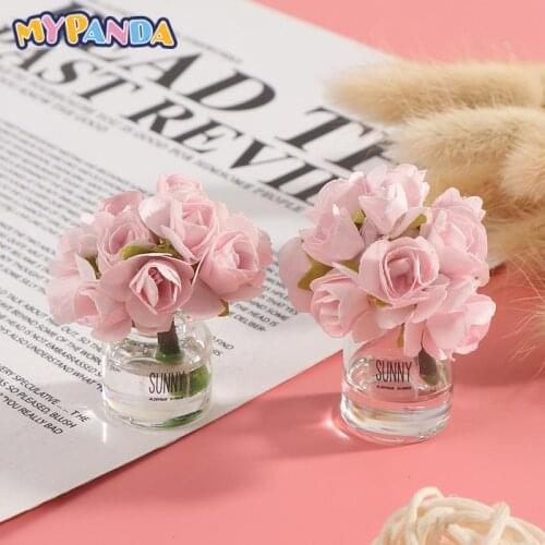 1Pc 1:12 Dollhouse Miniature Flower Fairy Garden Ornament Mini Doll House Decor